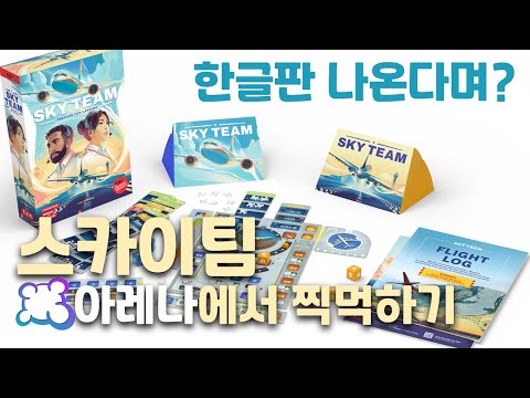 [간단룰설명포함]스카이팀! 아레나로 먼저 해보기