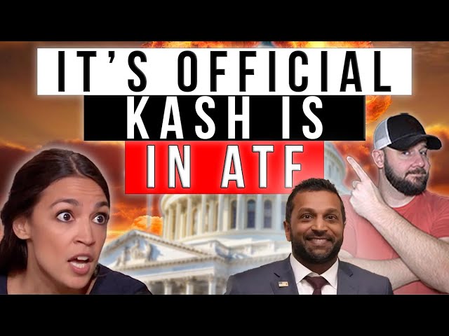HAPPENING NOW: Kash Patel Quietly SWORN IN AS ATF DIRECTOR... It's Official & Lefties Are Losing It
