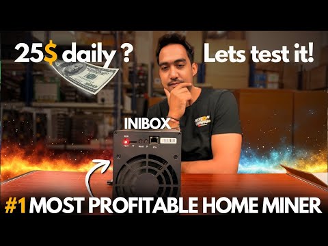 I Tested the INIBOX Home Miner… Results SHOCKED Me! 😱 | Crypto Mining India