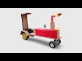 DIY Cardboard Tractor Working Tractor With DC Motor Science Project CraftingArtfulHands