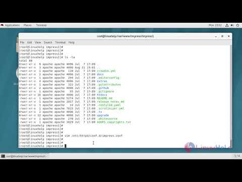 How to Install Impress CMS on RHEL7.6 | LinuxHelp Tutorials