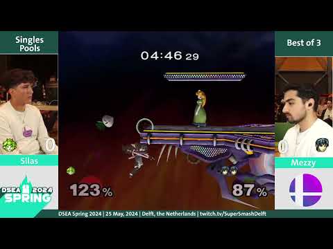DSEA Spring 24 - Silas (Peach) Vs. Mezzy (Marth) - Winners Round 1