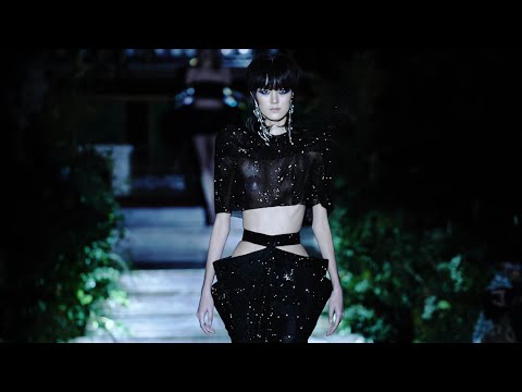 Dramatic denim by Juana Martin, Paris Couture Spring/Summer 2023 | FashionTV | FTV