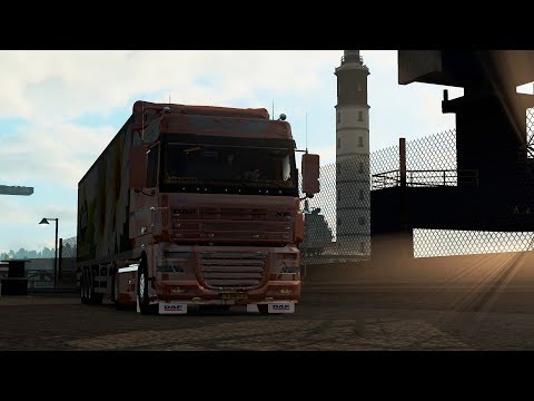 ETS 2 1.27 RusMap 1.7.3 DAF XF105 Shlisselburg - Tver