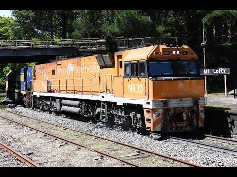 Pacific National 5MA5 NR30 NR114 NR35 8th October 2021 NR30 in Great Southern Livery