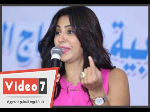 وفاء عامر لخالد يوسف السينما أهم من السياسة