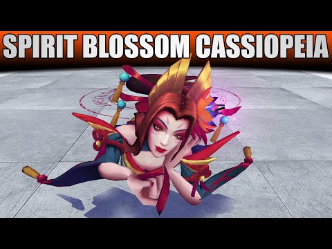 Spirit Blossom Cassiopeia Obsidian Chroma - League Of Legends