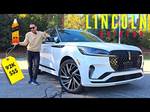 2025 Lincoln Aviator Final Boss Black Label -  The 400 bhp Grand Touring Road Boat car review