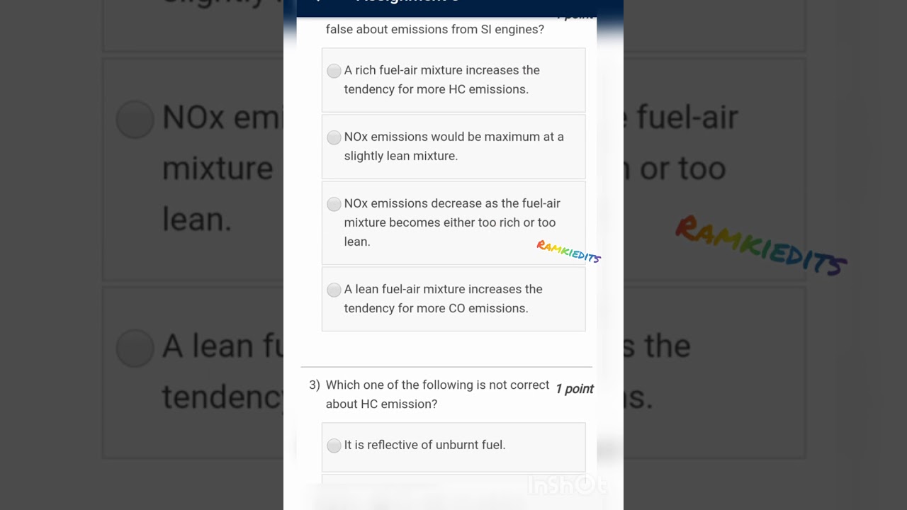 fundamentals of automotive systems nptel assignment 5 solutions |nptel|nocopyrightsounds|