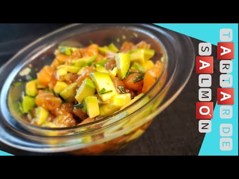 🥑Como hacer TARTAR DE SALMÓN Y AGUACATE ESPECIAL
