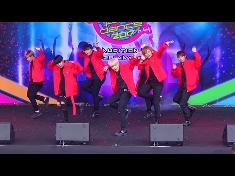 170528 Crimson Colt cover BTS - FIRE @ J&K Street Cover Dance 2017 (Au)