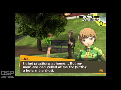 Persona 4 playthrough pt38 - Bonding w/Chie and Dojima