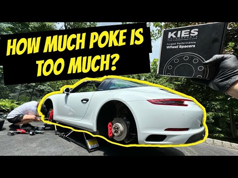 Porsche 911 Spacers Install DIY (991, 991.2, 992)