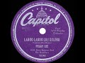 1948 HITS ARCHIVE: Laroo Laroo Lili Bolero - Peggy Lee