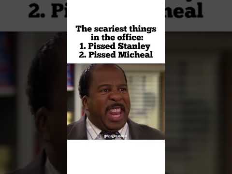 Stanley yells at Michael | #shorts #theoffice #theofficeus