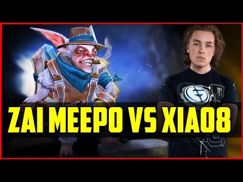 Secret.zai Meepo vs xiao8 NP, KuroKy Zeus & 1437 SWM | Chinese Dota 2 Pub Gameplay
