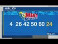 Here are the Mega Millions lottery winning numbers Here are the Mega Millions lottery winning numbers