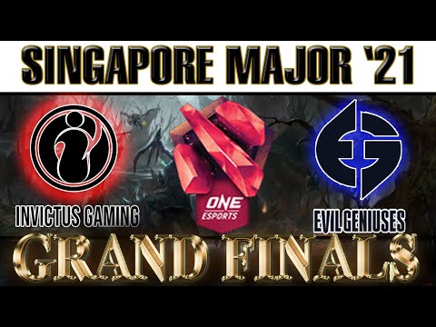 EVIL GENIUS VS INVICTUS GAMING - CRAZY GRAND FINALS - ONE ESPORTS SINGAPORE MAJOR DOTA 2
