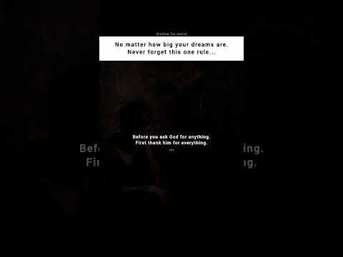 Never Forget This One Rule #motivation #discipline #dream #successmindset #mindset #shprts