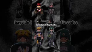 bayside highschool guy outfit codes #roblox #robloxcodes #bayside #robloxoutfitcodes #followme