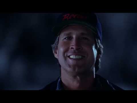 Christmas Vacation Clark finds out that his xmas lights don't work scene