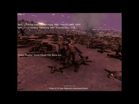 UEBS D Day 👉 Top 5 Best Battle Simulator Games - 50,000 US Soldier vs vs 4,000 German Soldiers