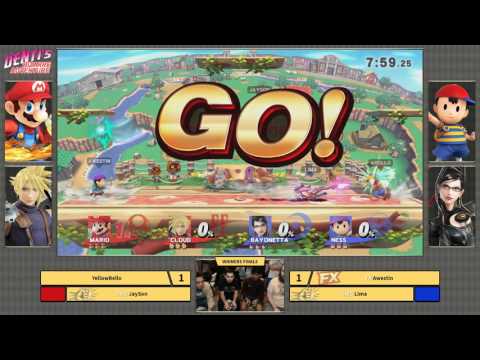 DBA 6 - YellowRello + JaySon vs Awestin + Lima - Winners Finals Smash 4