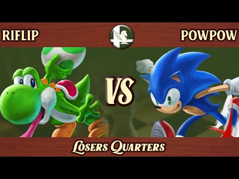 Riflip (Yoshi) vs PowPow (Sonic) - West Towne Brawl 78 Losers Quarters
