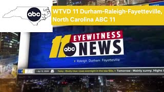 WTVD 11 Durham-Raleigh-Fayetteville, North Carolina ABC 11