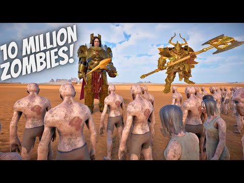 Can Exalted Heroes Rescue Emperor of Mankind From 10 Million Zombies ? | UEBS 2 - Warhammer 40K