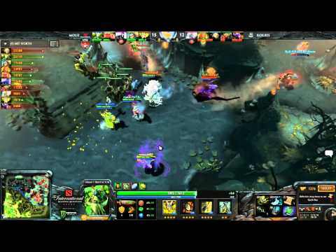 TI 4 EU Qual Playoffs WB Final Mouz vs Rox.Kis Game 3 Chase Fight