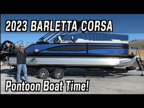 Pontoon Boat Tour: 2023 Barletta Corsa on Everyman Driver