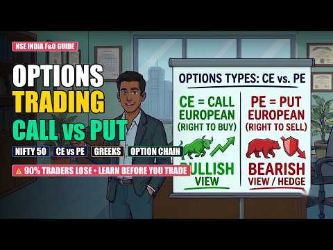 Options Trading Explained for Stock Traders (NSE India) | Call, Put, Greeks & Option Chain