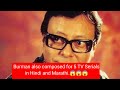 RD Burman Status Song Video 1970 90 RdBurman Birthday Whatsapp Status Amitexam Sarkar