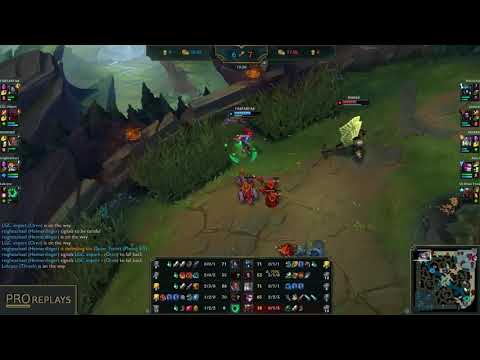 Promisq (PYKE) vs THRESH - 11/2/14 KDA BOT SUPPORT GAMEPLAY - EUW Ranked GRANDMASTER