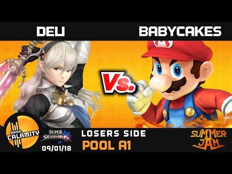 Summer Jam 12 | Babycakes vs Deli - Losers Top 8 Qualifier - Super Smash Bros. for Wii U