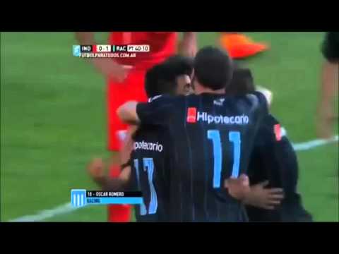 Gol de Romero Independiente 0 vs Racing 2 Liguilla Pre Libertadores 2015