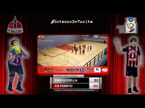 Videoresumen Emb Godella - Alevín A Cb Puerto Sagunto (LIGA 20-21)