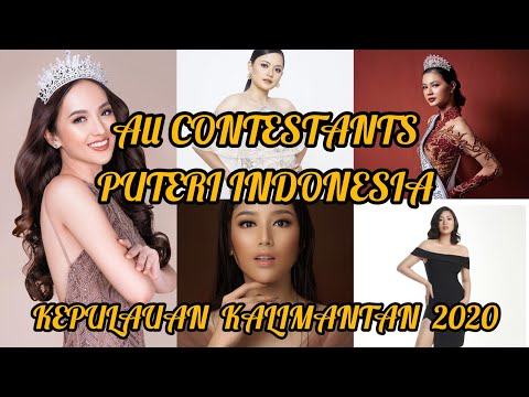 FINALIS PUTERI INDONESIA KEPULAUAN KALIMANTAN 2020