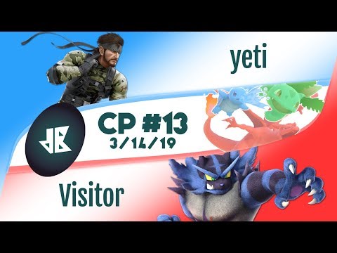 [The Counterpick #13 — 3/14/19] WQuarters: dB | yeti (Snake) vs. Visitor (Incineroar)