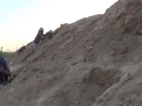 استهداف قوات النظام في مطار دير الزور العسكري من قبل كتيبة سيوف الحق