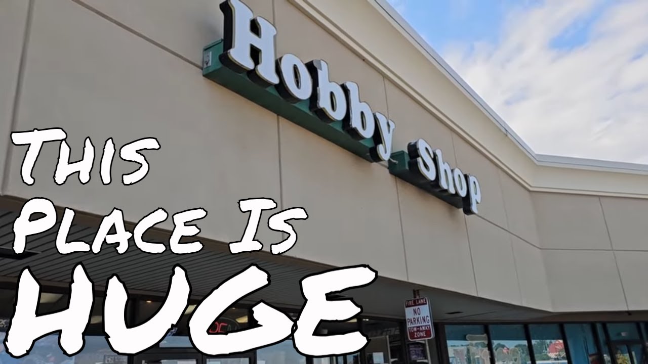 This Hobby Shop is HUGE, PACKED & LOADED!