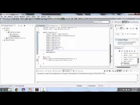 2 Texteditor Creating Classes