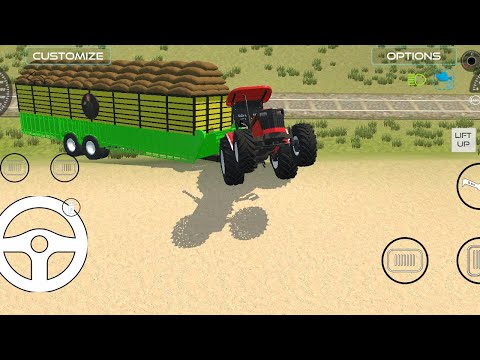 JOHTTA Tractor 🚜 Driving 🔥 with Big Laoded Trolley
