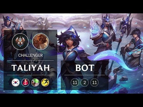 Taliyah Bot vs Kalista - KR Challenger Patch 9.1