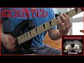 The Exploited - I Never Changed / Guitar Cover