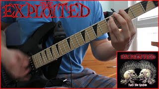 The Exploited - I Never Changed / Guitar Cover