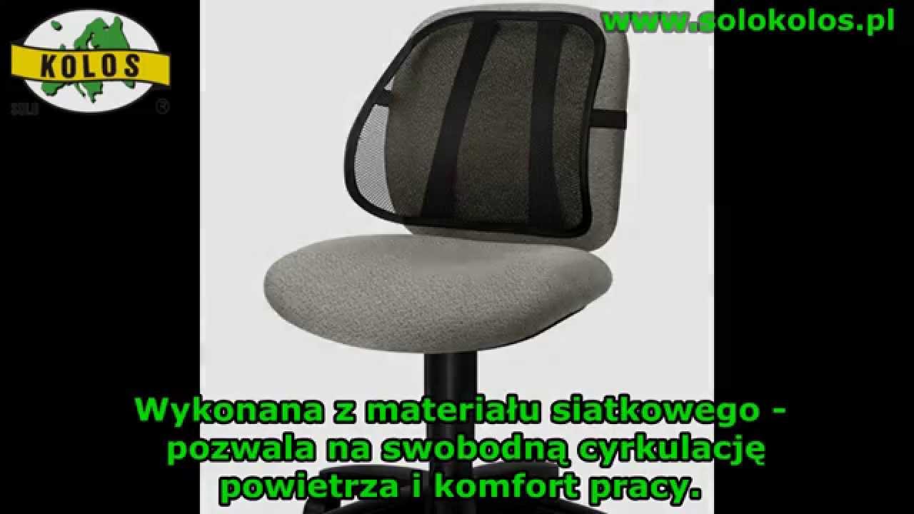 Wygodna podpórka ergonomiczna na krzesło Fellowes 8036501