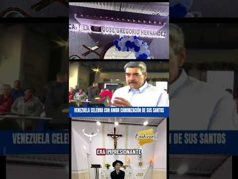 Capilla en San Cristóbal Táchira #noticia #drjosegregoriohernandez #santos #iglesia #vaticano2025