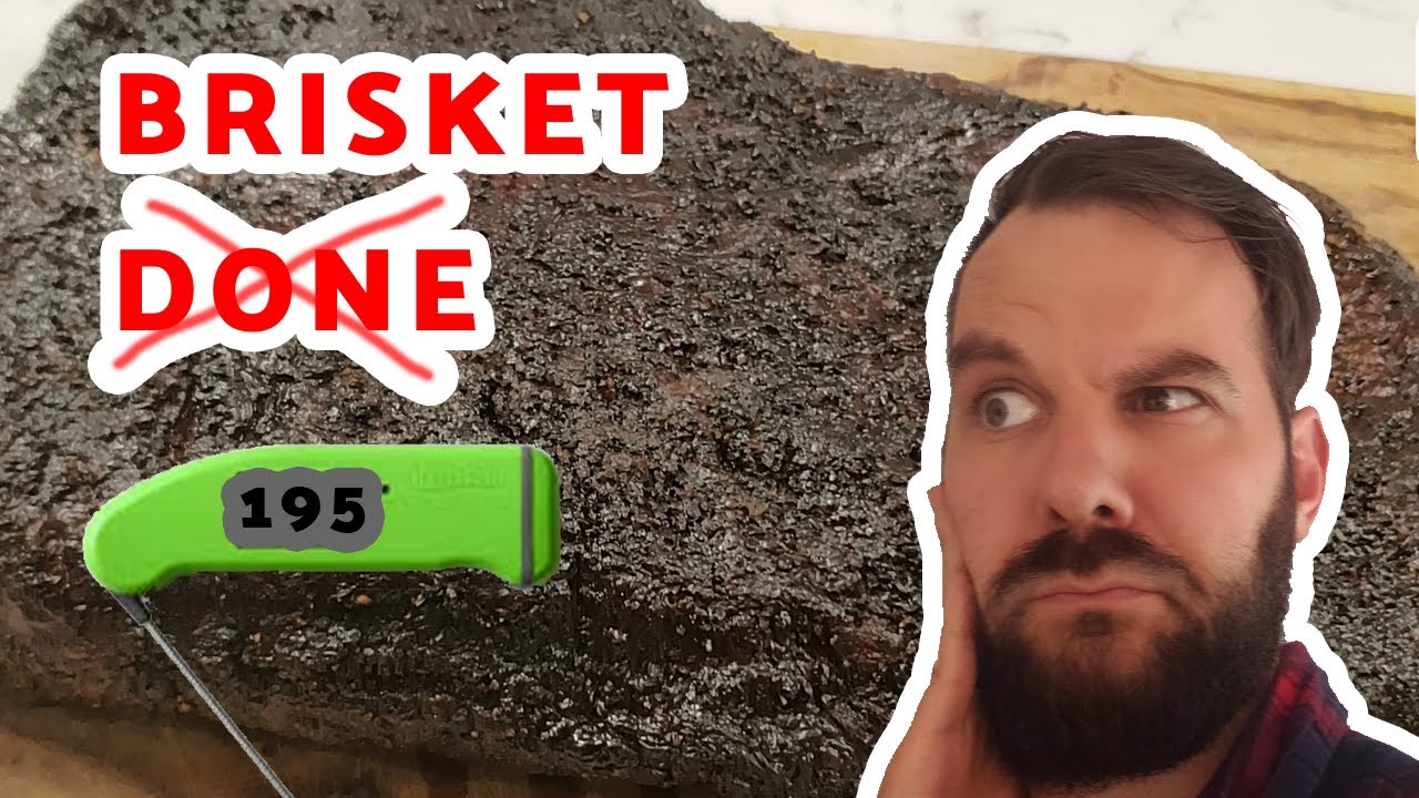 What TEMPERATURE is Smoked BRISKET Done?